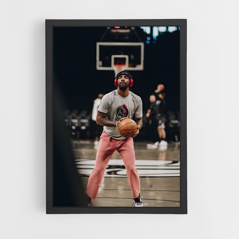Poster Kyrie irving admiration – affiche Basketball (vue 2)